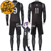 【In Stock】Anime Blue Lock Cosplay Team V Football Jersey Costume Costumes